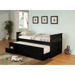 La Salle Twin Captain's Bed with Trundle and Storage Drawers